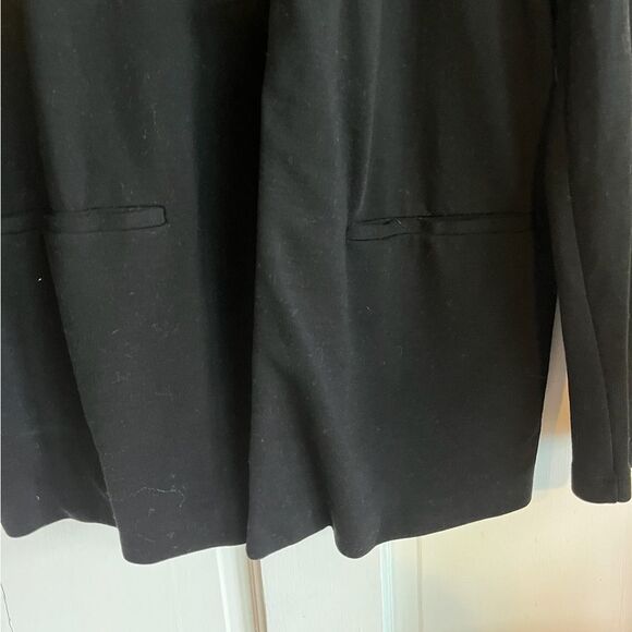 New Eileen Fisher, one button, black collar suit jacket - Picture 8 of 12